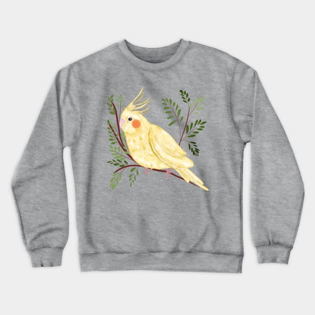 Cockatiel Crewneck Sweatshirt by Blossom & Ivy